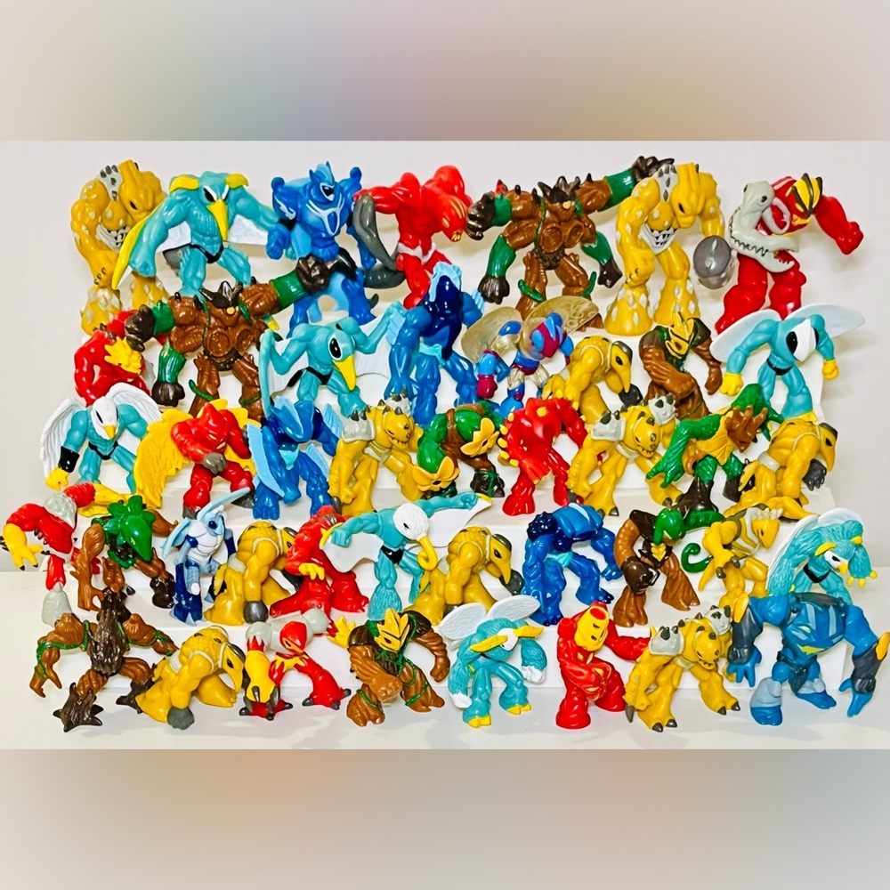 HUGE Gormiti Action Figure Lot (Including Rares)